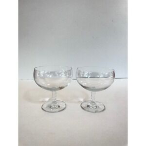 Vintage Schott-Zwiesel Escapada Champagne /Dessert Glass Coupes Set of 2